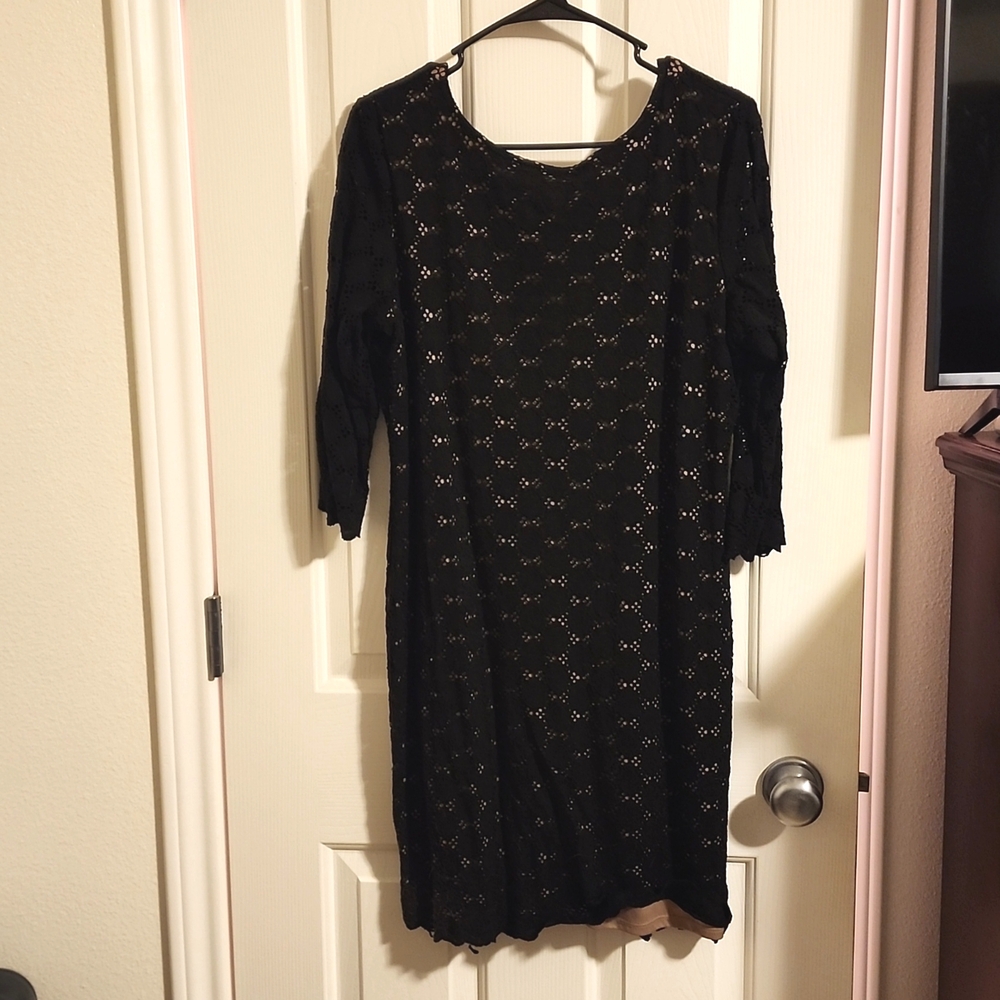 Ronni Nicole Size 14 Black Dress